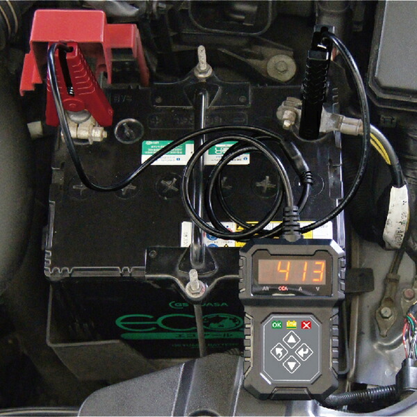 大自工業 Meltecml 102バッテリー診断機 Ledデジタル表示 Dc12v 診断内容 Cca値 Ca値 Mca値 バッテリー劣化 発電状態 始動能力検知 Acaciapalace Com