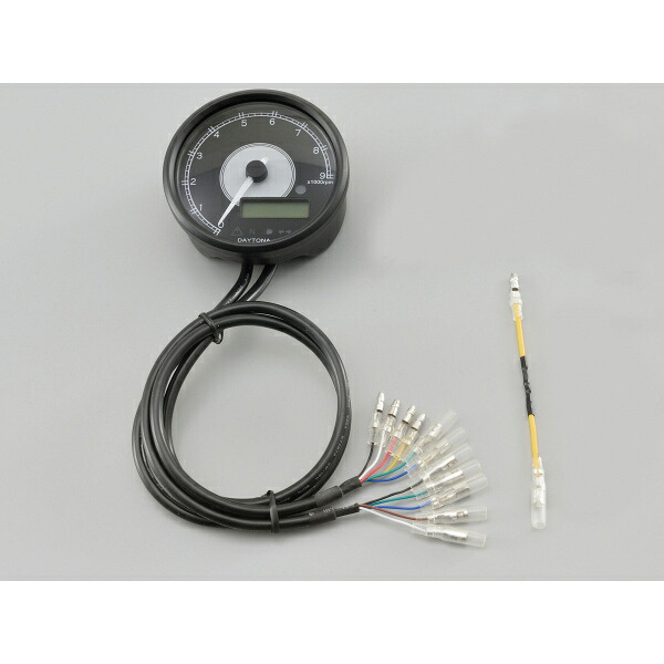 デイトナ DAYTONA 48140 VELONA　電気式タコ＆スピードメーター　Φ80　9000rpｍ