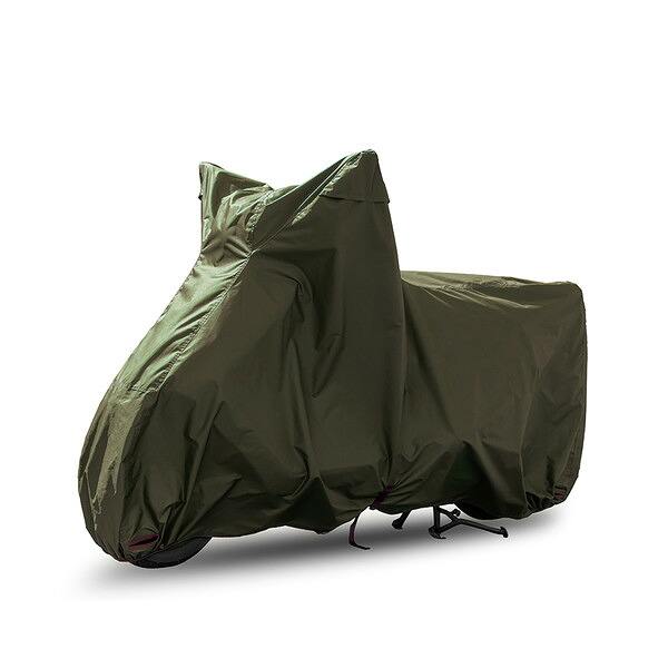 大阪繊維資材 INFIMO IMA92712 汎用バイクカバー INFIMO COLORS 暮らしに馴染むカラー 色褪せにくい生地 カラー：モスグリーン サイズ：LL