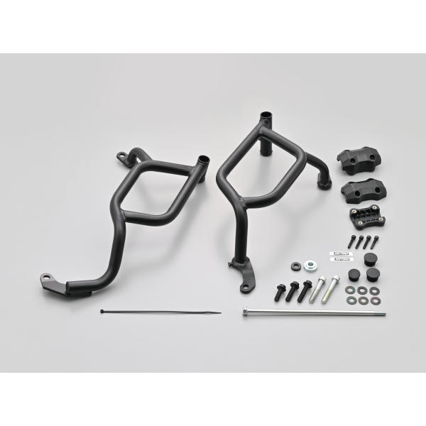 デイトナ DAYTONA 63886 パイプエンジンガード TRACER9 GT/+/+ Y-AMT（21～25）カラー：マットブラック