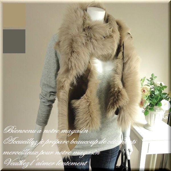 楽天市場 バッグ 小物 ブランド雑貨 ストール マフラー ストール ムートン ふかふか ロング マフラー 大判 厚手 ウール Mouton コート シュラッグ グレー ベージュ 大人 女性 高級 スペイン イタリア 羊革 ファー スヌード コート 05p03dec16 Seven Fairy