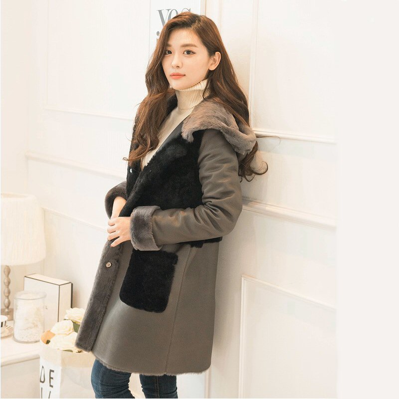 楽天市場】ムートン コート ムートンコート ファー 羊革 毛皮