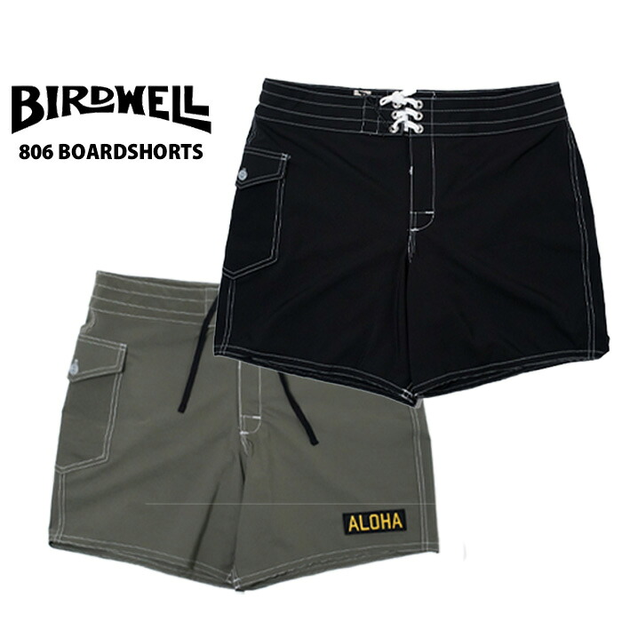 サーフパンツ　ボードショーツBIRDWELL 30 美品 BIRDWELL 水着 「BIRD WELL/バードウェル」300 Boardshorts 超