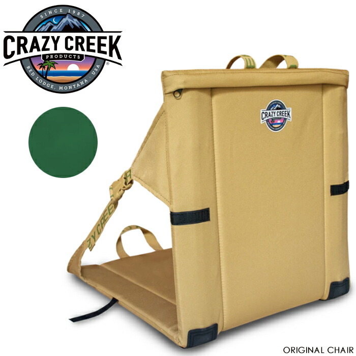 THE CRAZY CREEK アウトドアチェア グランドチェア クレイジークリーク オリジナルチェア – aandfonlinestore
