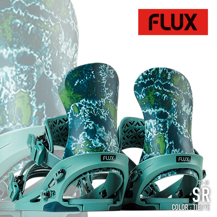 25-26 FLUX SR TIEDYE S フラックス ビンディング FLUX BINDINGS（フラックスバインディング） 25-26 FLUX スノーボード