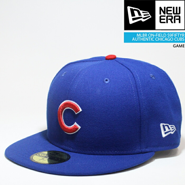 楽天市場】ニューエラ 帽子 キャップ NEWERA ON-FIELD 59FIFTY CHICAGO CUBS GAME Blue オーセンティック  シカゴ カブス MLB メジャーリーグ ベースボール ダルビッシュ 野球：SEVEN STARS