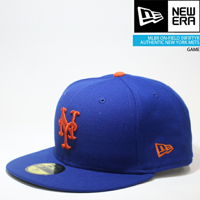 【特注モデル】NEW ERA メッツ 国内未発売 59FIFTY #1 1/4 59FIFTY MLB Visor Logo ニューヨーク・メッツ ブラック | ニューエラ
