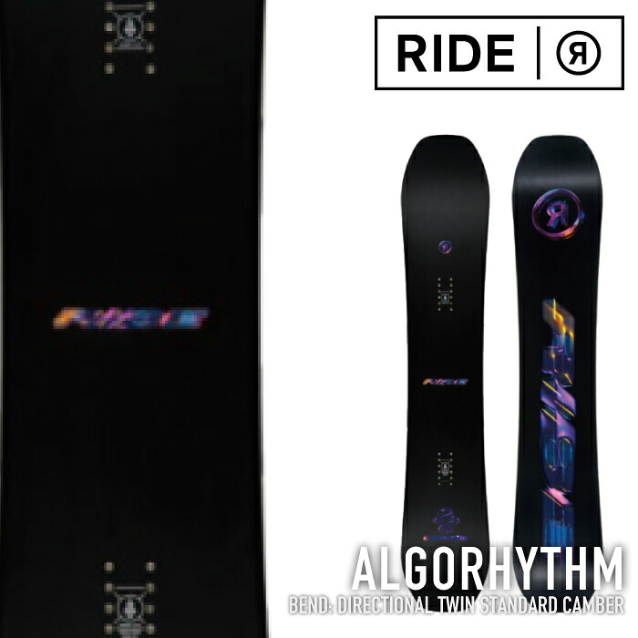レビューでクーポン★[日本正規品] スノーボード 板 ライド RIDE ALGORHYTHM アルゴリズム メンズ 25-26