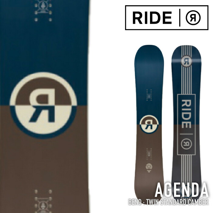 レビューでクーポン★[日本正規品] スノーボード 板 ライド RIDE AGENDA アジェンダ メンズ 25-26
