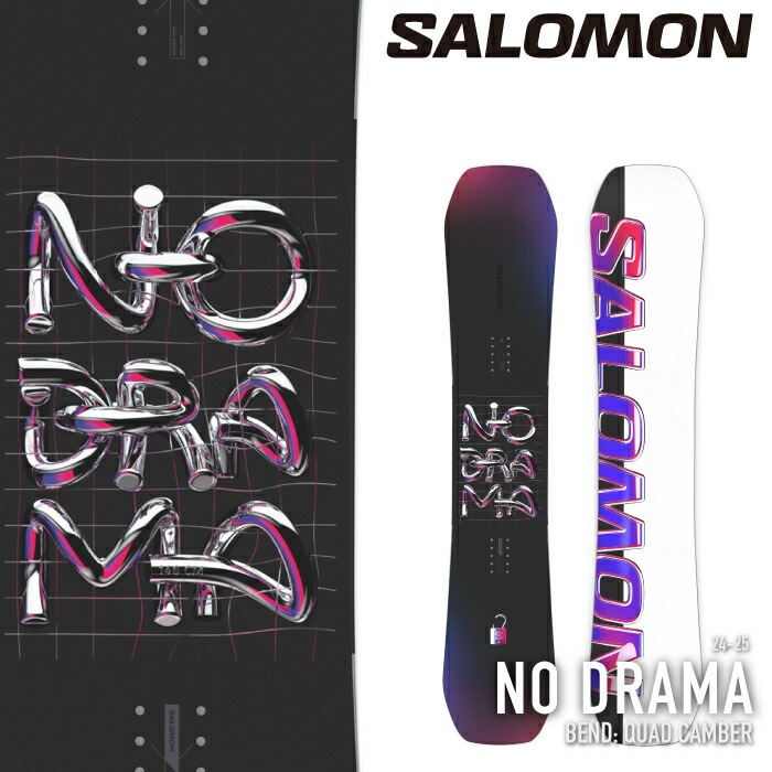 スノーボード Salomon 22-23 NODRAMA スノーボード 板 SALOMON サロモン L47031200 NO DRAMA ノー