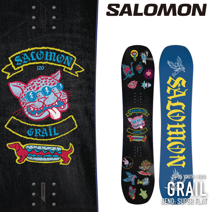 楽天市場】スノーボード 板 子供 単品 SALOMON サロモン GRAIL キッズ