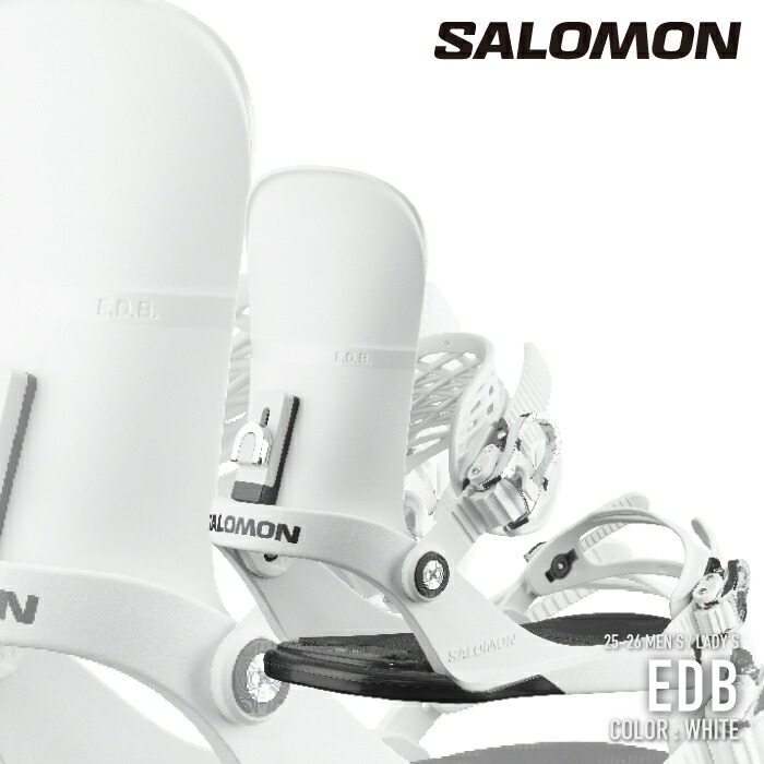 【新品】サロモン(SALOMON) スノーボードビンディング EDB レディース 楽天市場】24-25 SALOMON サロモン EDB ビンディング BINDING メンズ