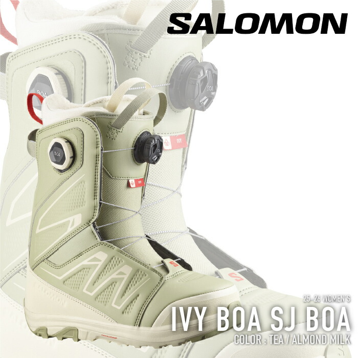 SALOMON IVY BOAスノーボードブーツ 女性用 子供用24cm 楽天市場】レビューでクーポン☆[日本正規品] スノーボード ブーツ