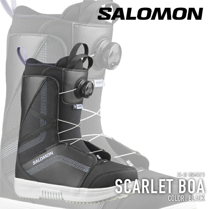 楽天市場】日本正規品 スノーボード ブーツ サロモン SALOMON SCARLET