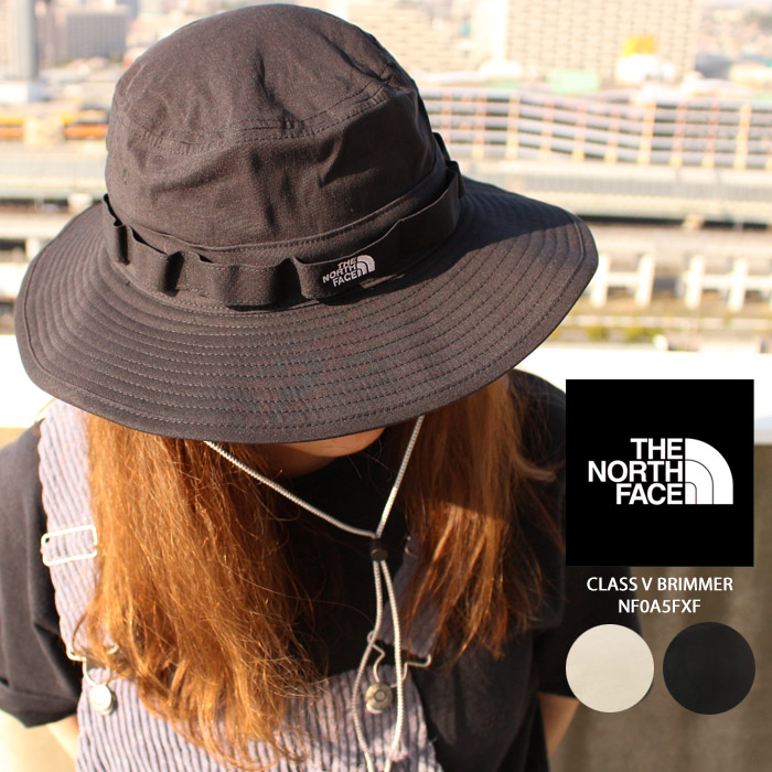レビューでクーポン★ノースフェイス ハット 帽子 THE NORTH FACE CLASS V BRIMMER HAT NF0A5FXF クラス V ブリマー バケットハット サファリハット ブリムハット 日焼け防止 海水浴 旅行 フェス 海 登山 ハイキング メンズ レディース ユニセックス 男女兼用