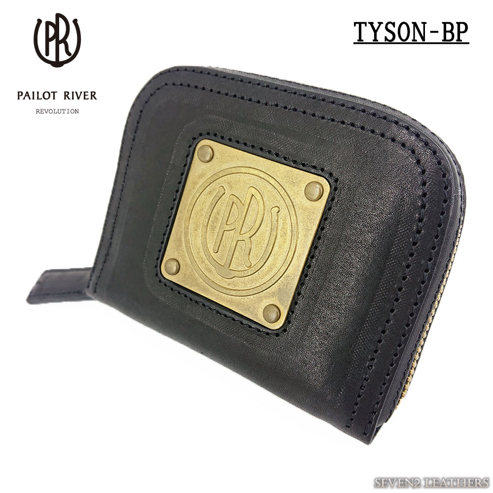 パイロットリバー PAILOT RIVER ミニ財布 カード入れ ラウンドファスナー ハーフウォレット レッドムーン 大容量 牛革 本革 TYSON-BP 【rm2021】｜国産レザー専門店 SEVEN2 LEATHERS