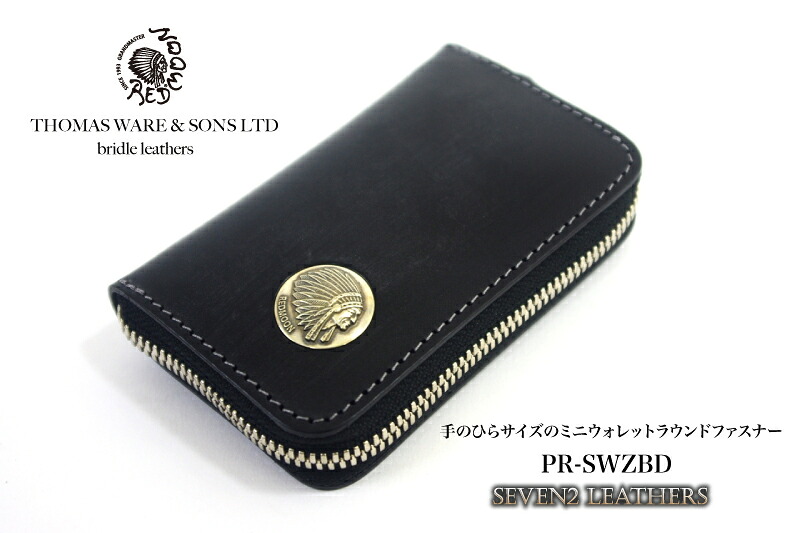 【レビューで無料メンテナンス】パイロットリバー PAILOTRIVER 短財布 ミニウォレット 全ブライドルレザー 全9色 男女兼用 牛革 コンチョ pr-swzbdメンズ レディース ブランド プレゼント 【店頭受取対応商品】｜国産レザー専門店 SEVEN2 LEATHERS