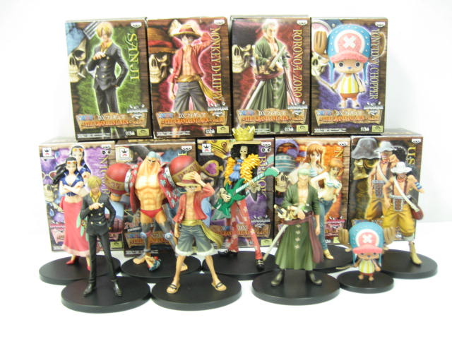 中古 Onepiece ワンピース Dx フィギュア 麦わら海賊団 体セット 麦わらの一味 人 ルフィ ゾロ ナミ サンジ ウソップ ロビン チョッパー フランキー ブルック Kiev24 Com
