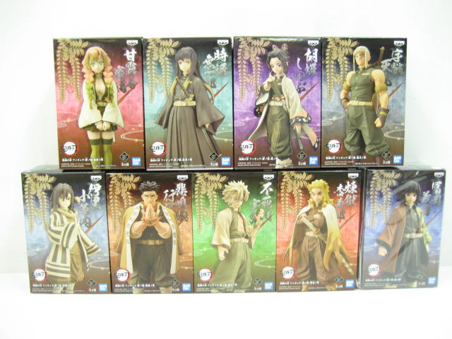 BANDAI - 鬼滅の刃 Qposket 絆ノ装 煉獄 宇髄 フィギュア 4種セット Amazon.co.jp: 鬼滅の*刃 Qposket SPECIAL 冨岡義勇 胡蝶しのぶ