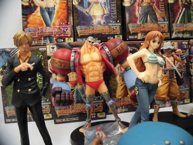 中古 Onepiece 衣 Dx 図形 夏帽子海賊群 スタイル背景 麦わらの連中 人柄 ルフィ ゾロ ナミ サンジ ウソップ ロビン クリーヴァ フランキー ブルック Musiciantuts Com