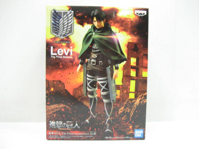 進撃の巨人 リヴァイ 10th ANNIVERSARY ver. フィギュア Amazon.co.jp: バンプレスト 進撃の巨人 The Final Season Levi