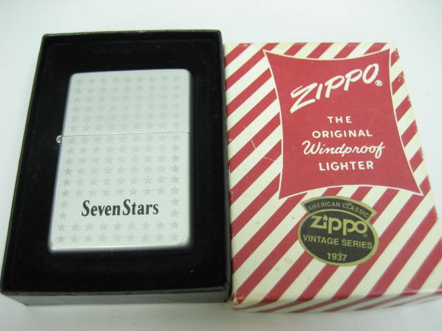 【楽天市場】【新品】1997年製 平成9年 Zippo ジッポー Seven Stars セブンスター 1937レプリカ 伝統工芸 会津漆塗り