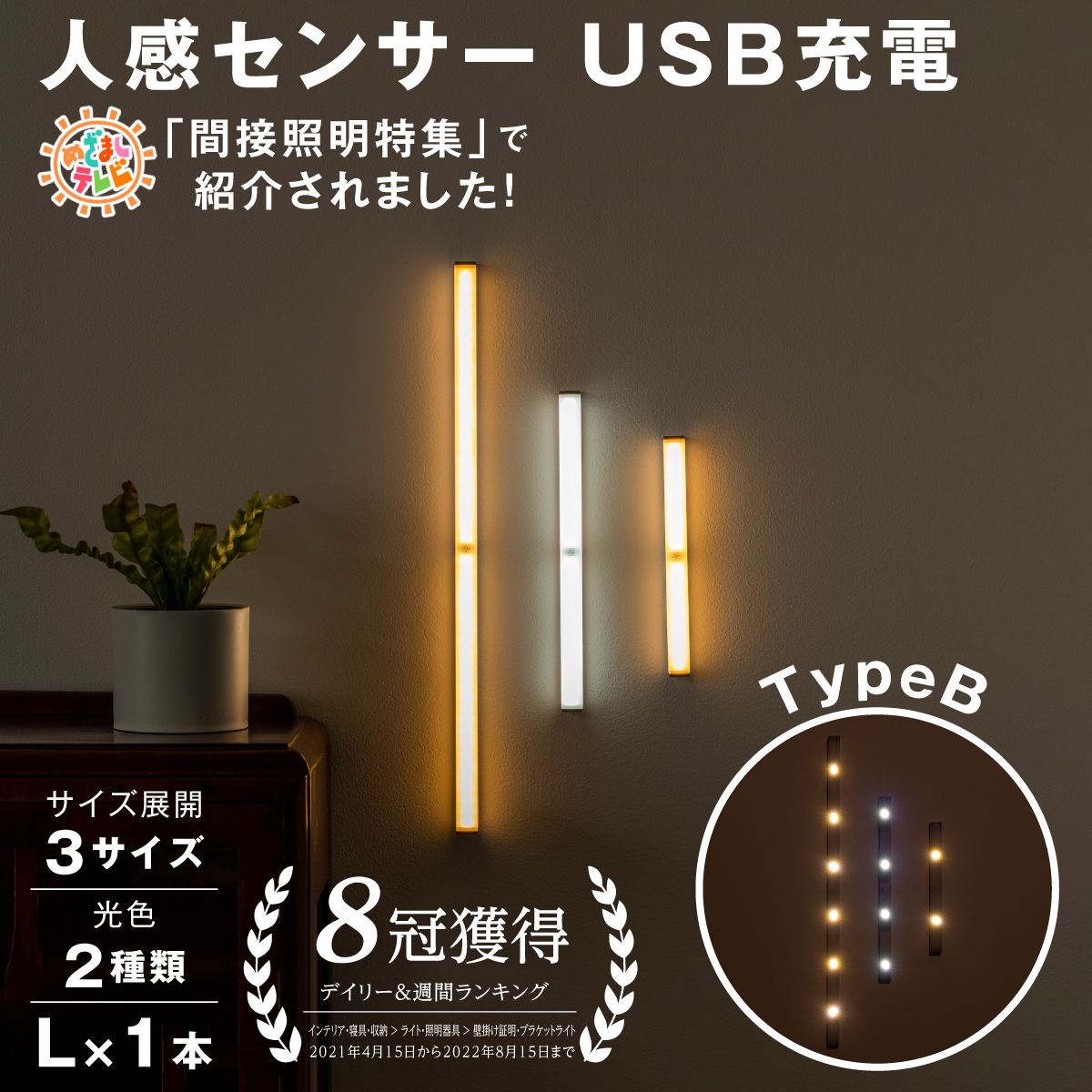 楽天市場】【スーパーSALEポイント5倍】【3本SET LEDライト M