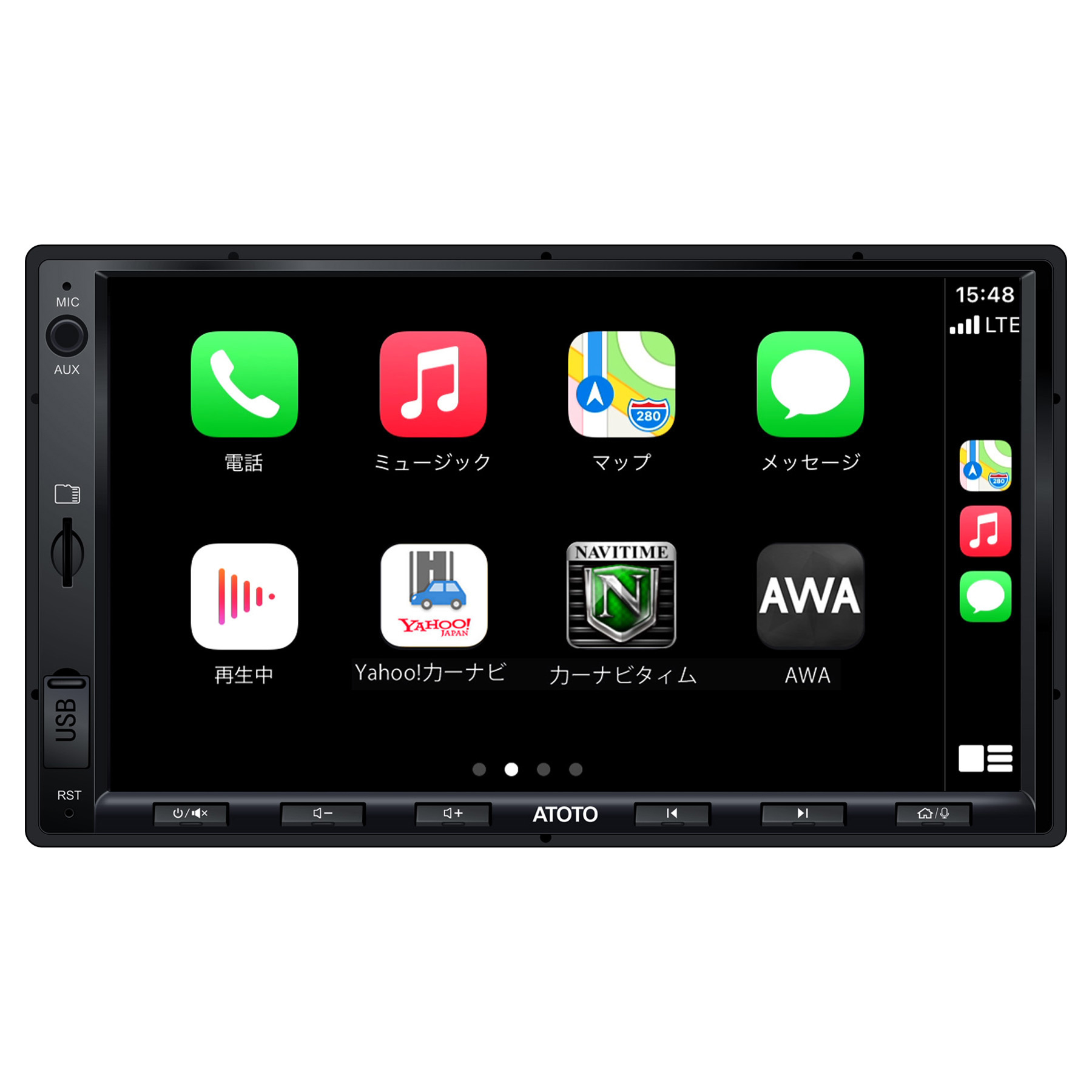楽天市場 Atoto F7 Se カーオーディオプレーヤー Android Auto Carplay接続 Bluetoothハンズフリー dp 電話ミラーリン Autolink 急速充電 Hdリアビュー入力 Usb Sd 7life