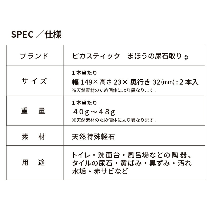 スペック