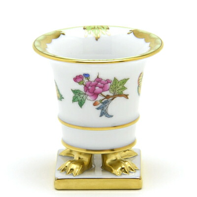 楽天市場】ヘレンド 花瓶 ファンシーベース 06531 ヴィクトリアブーケ