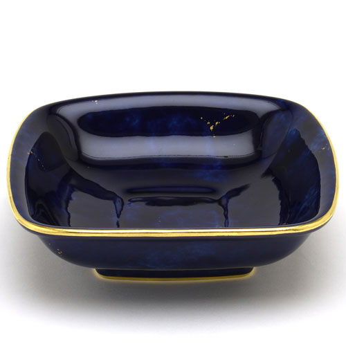 楽天市場】セーブル 深皿 クープ キューペルセーブルブルー雲模様 24K