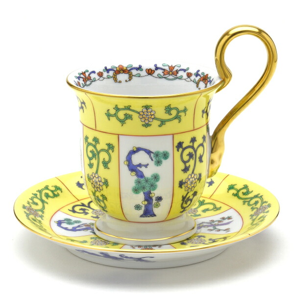 ヘレンド (HEREND) 西安の黄 黒茶優勝杯 御機嫌手持ち部分 200竓 04911 / SJ 【新品】【完全無欠BOX付き添い人】【並行輸入品】 珈琲優勝杯 コーヒー 紅茶の葉 チョコレート 貨物輸送無料 手書き ハンガリー共和国製 差し上げ物 差し上げ物 ブランド名 瀬戸もの 食器
