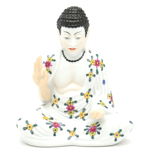 ヘレンド 釈迦牟尼 あやつり人形飾りつけ 手書きフィギュリン お釈迦様 瀬戸もの製 Buddha 飾りつけハンガリー共和国製 Herend
