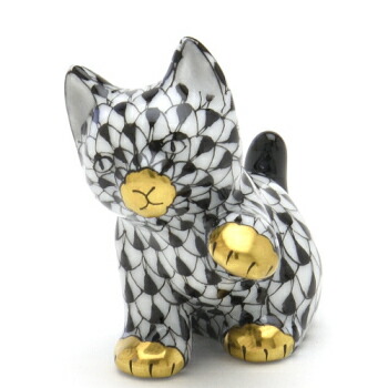 楽天市場】ヘレンド (HEREND) 人形 VHB15579 招き猫 千万両 ブルー（小