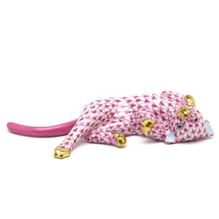 楽天市場】ヘレンド 猫(ミニ) グルーミングキャットビュー