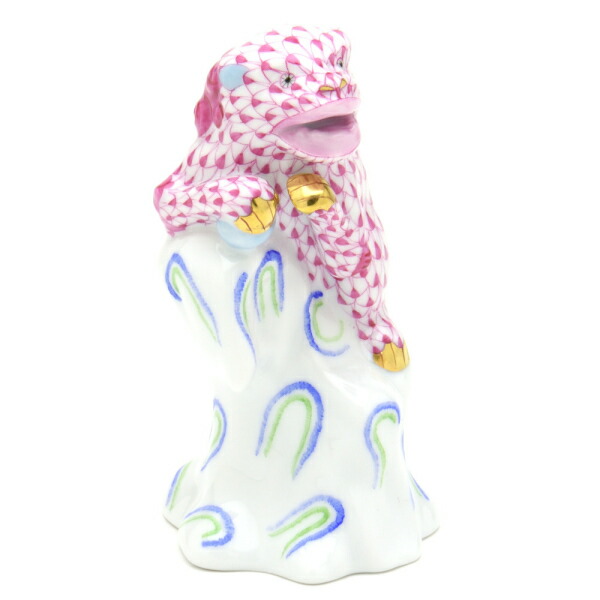 楽天市場】ヘレンド 馬 置物ビューヘレンド 赤色の鱗模様 金彩仕上げ