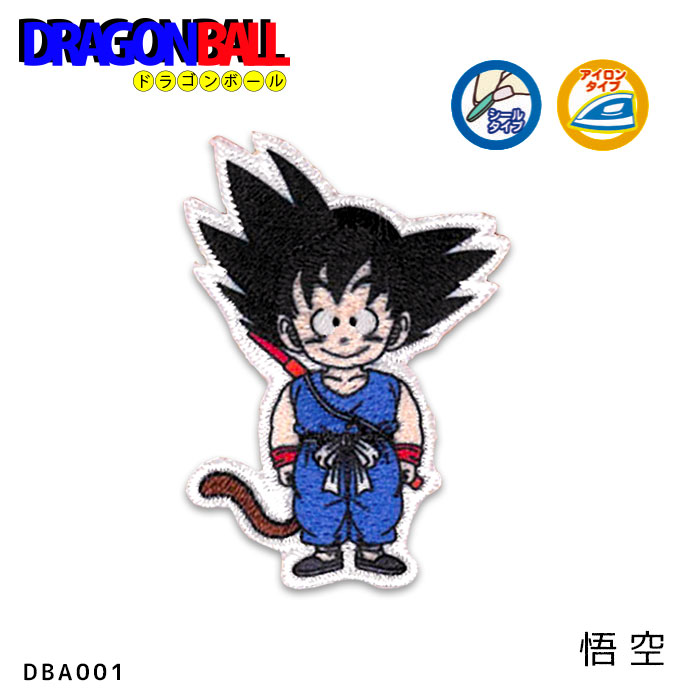 楽天市場】ドラゴンボール ミニシール ワッペン 「悟空・筋斗雲