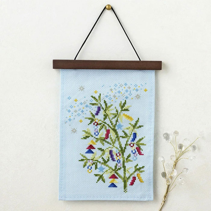 【早い者勝ち】東京タペストリー刺繍 オランダ 刺繍タペストリー〈馬と人〉 | Anneli folkcraft