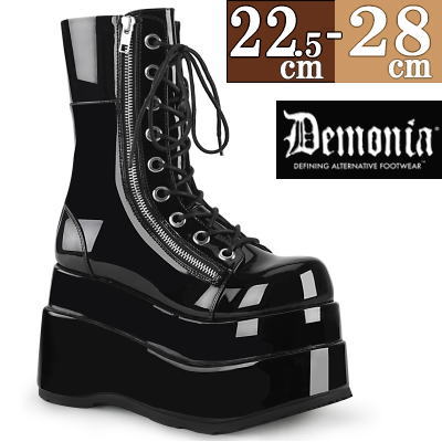 楽天市場】Demonia デモニア 厚底スニーカー ヒールスニーカー 黒 超