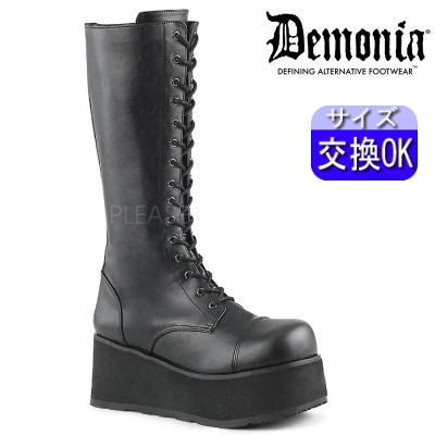 楽天市場】【3ヶ月保証&特典付】デモニア demonia 厚底 ブーツ