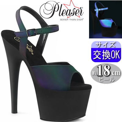 Pleaser プリーザー ハイヒールピンヒール 18 センチ ヒール サンダル