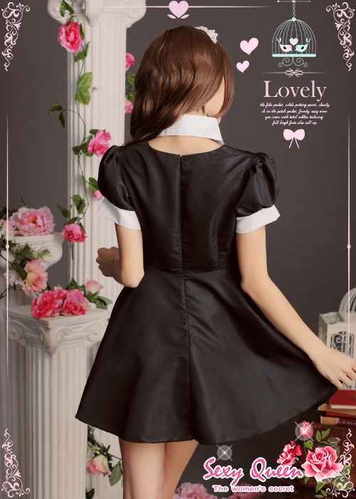 Sexyqueen Maid Dress Cosplay Costume Anime Store Gothic