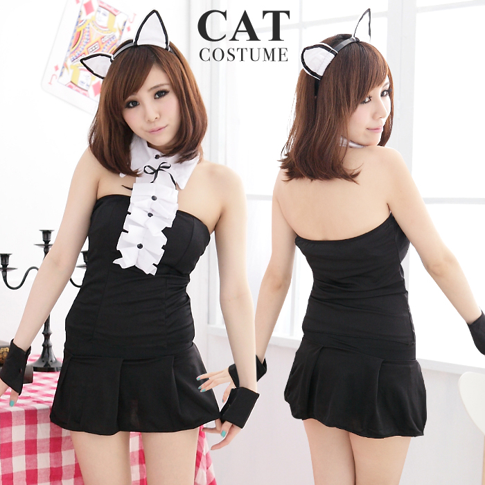 Sexyqueen Halloween Costume Play Cat Black Cat Cat Clothes