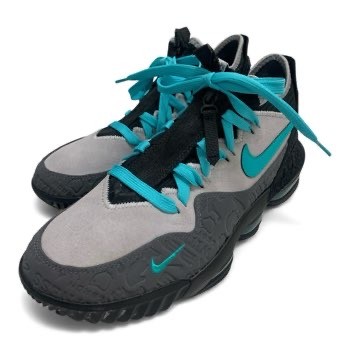 美品/NIKE/ナイキ/atmos/アトモス/LEBRON XVI LOW AC/スニーカー/CD9471-003/27糎/薄墨色/メンズ/FC3322