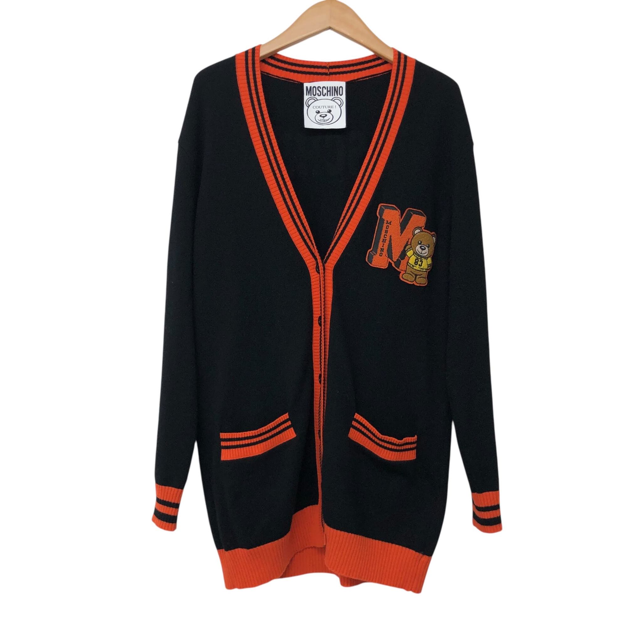 MOSCHINO/モスキーノ/テディベア/ロングカーディガン/サイズM/レディース/RS0039|コレカラスタイル