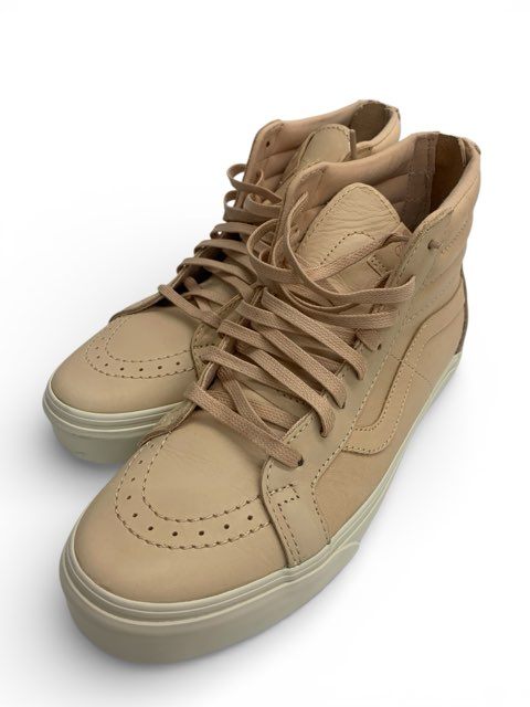 美品/VANS/ヴァンズ/バンズ/SK8/HI Reissue Zip/ハイカットスニーカー/ベージュ/26.5糎/メンズ/FC3356