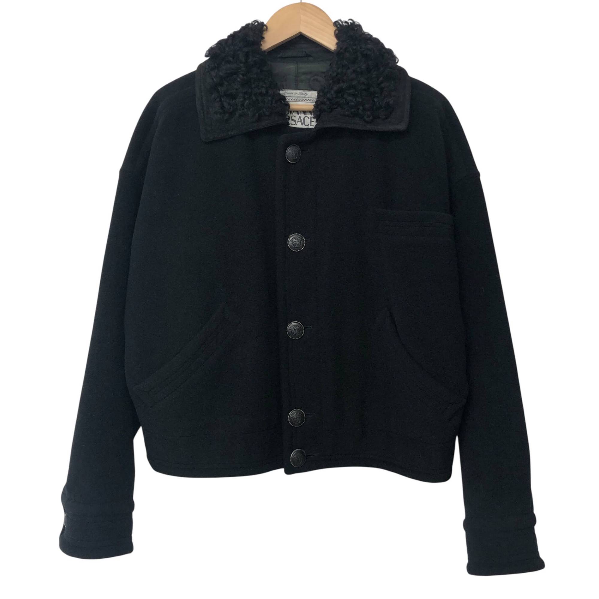 楽天市場】ヴェルサーチェ ジャケット メンズ ライダース 本革