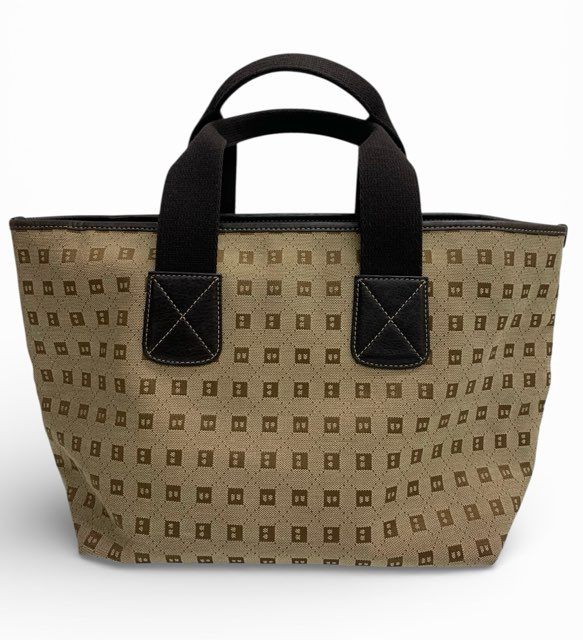 BALLY/バリー/Bマーク柄/ミニトートバッグ/レディース/ブラウン系/FC3412