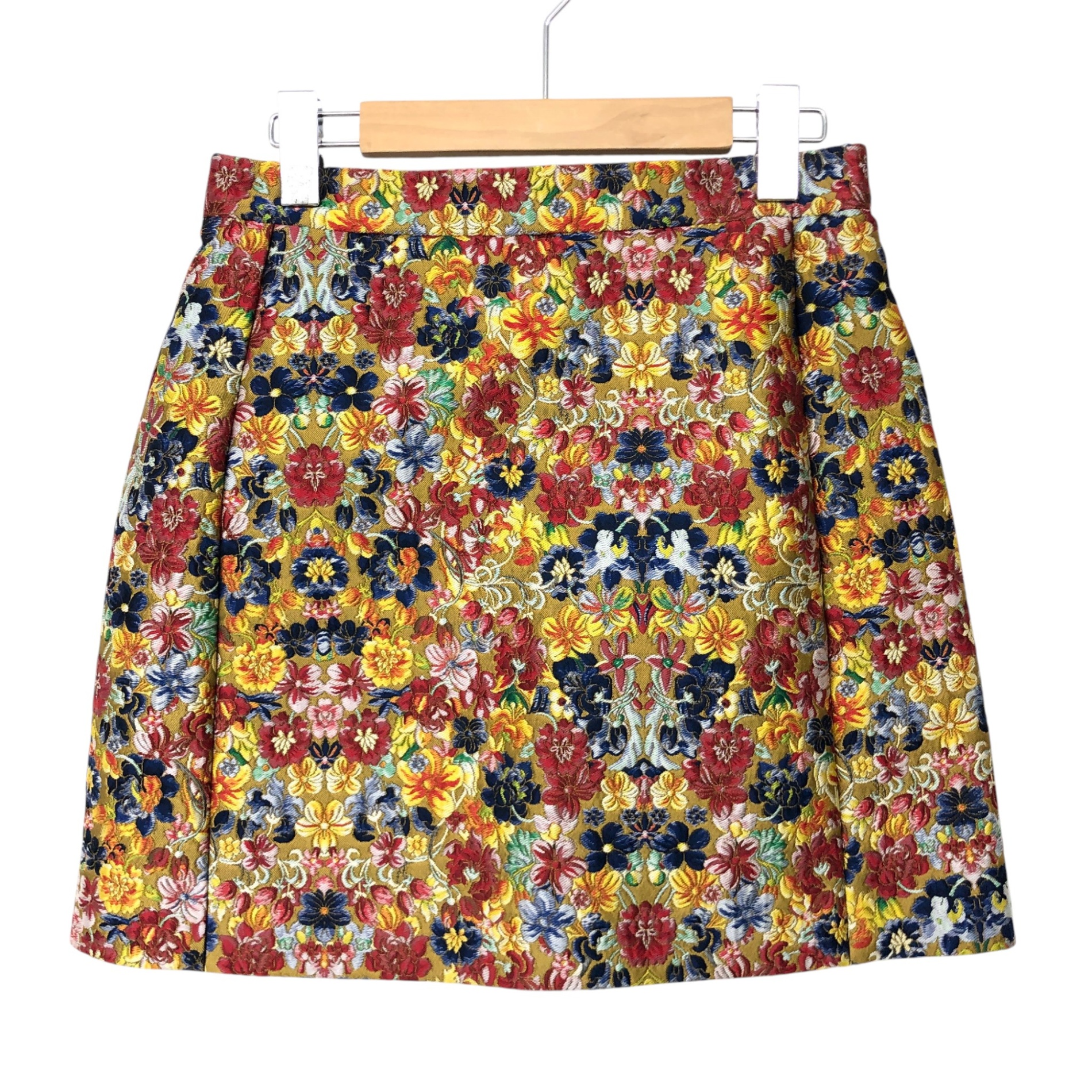 CELINE/セリーヌ/フィービー期/ゴブラン織り/花柄スカート/サイズ40/レディース/RS0192|コレカラスタイル