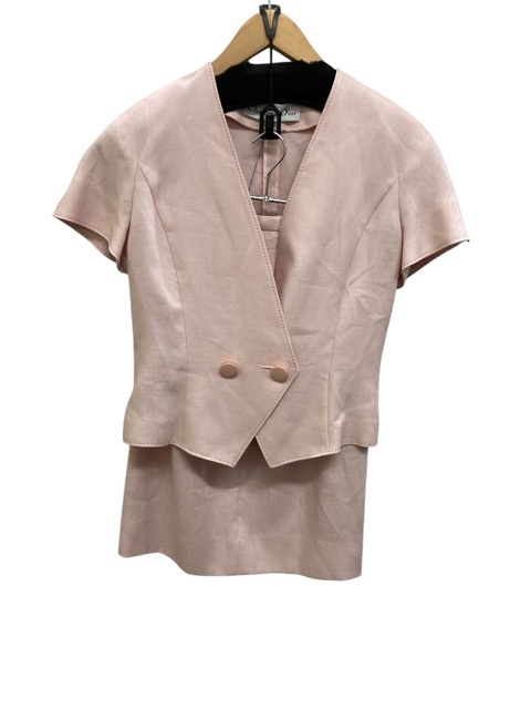 Christian Dior/ディオール/半袖/セットアップ/大いさ11/サクラ色/レディース/FD0138 スーツ-メンズファッション